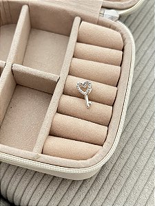 Berloque Key to the Heart - Prata 925