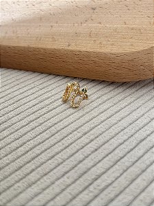 Piercing Fake Cobra - Banhada a Ouro