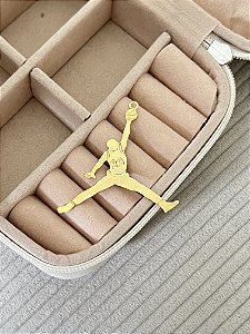 Pingente Jordan - Banhado a Ouro