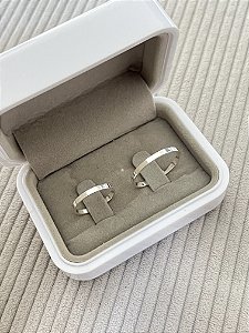 Par de Alianças 2mm Reta - Prata 950