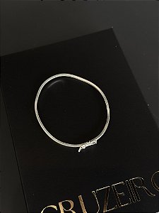 Bracelete Torcido  - Prata 925