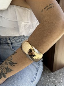 Bracelete Maxi Martelado
