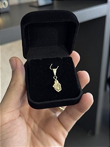 Pingente Pepita - Banhado a Ouro