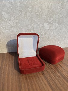 Porta Joias Anel Vermelho