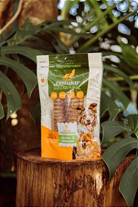 Traqueia Bovina Mordedor Natural para Cães 2 unid - Natuka