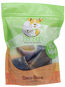 Casco de Boi 3 uni PET BEM - Mordedor Natural para Cães