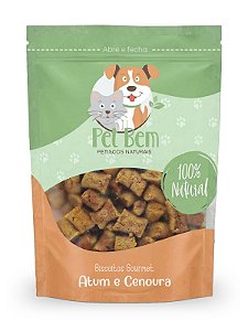 Biscoito Atum e Cenoura 100g - PET BEM