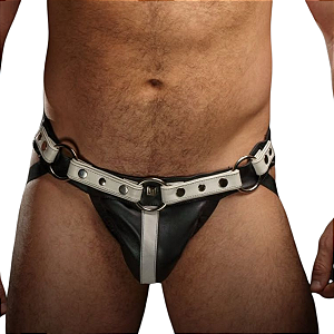 Jockstrap Couro Legítimo Ringer Mr Leather