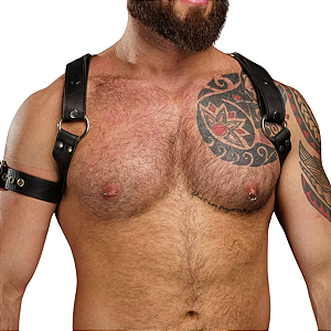 Harness Couro Legítimo Proteus Mr Leather