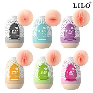 Masturbador Egg vários modelos com opção de vagina