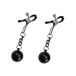 Prendedor de Mamilos - BDSM sem corrente Com Peso Inox