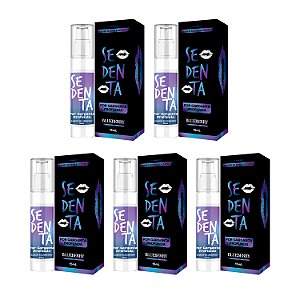 Kit Sedenta Por Garganta Profunda Blueberry 15ml Efeito Imediato Extra Forte - Pepper Blend