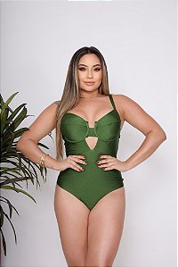 Maiô Maresia Verde Militar