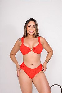 Biquíni Maré Alta Laranja