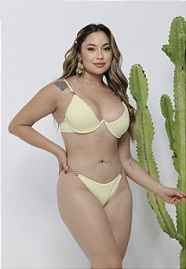 Biquíni Afrodite Amarelo Manteiga