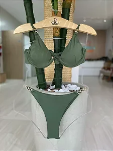 Biquíni Afrodite Verde Militar