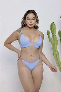 Biquíni Afrodite Azul Bebê