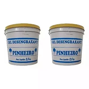 Pasta gel de limpeza para mãos Pinheiro 2,5kg Amarela