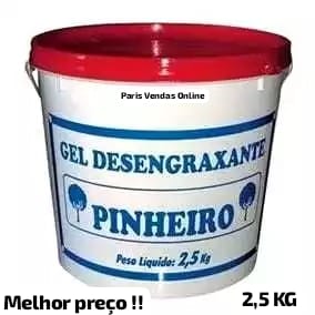 Pasta Gel Desengraxante Rosa P/lavar Mãos Kg 2,5 Kg/pinheiro