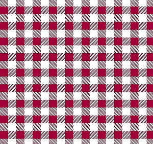 Tricoline Xadrez Smart, Vermelho, 50x150 cm, Caldeira