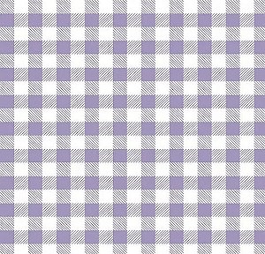 Tricoline Xadrez Smart, Lilás e Branco, 50x150 cm, Caldeira