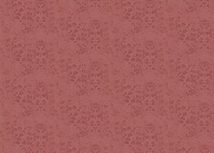 Tecido Tricoline Digital, Estampa Floral Vintage Rosé, 100% Algodão, 50x150cm, Fernando Maluhy