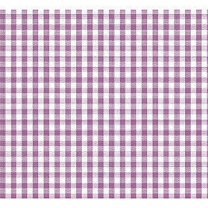 Tecido Tricoline Fio Tinto Xadrez Roxo 1135, 50x150cm Tecidos Caldeira, 100% Algodão