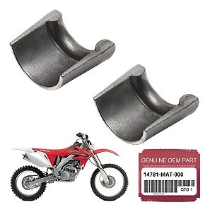 Trava Válvula PAR 2un. CB CBX XR XRE CRF SHADOW ORIGINAL HONDA