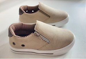 Tênis Slip on zíper Menino
