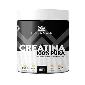 CREATINA 100% PURA NUTRA GOLD 300G