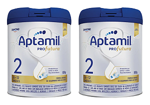 KIT 2 UNIDADES - Fórmula Infantil Aptamil Profutura 2 800g