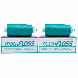 KIT 2 REFIS DE FIO DENTAL PARA DISPENSER DE 400MTS