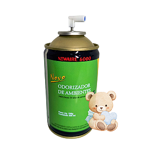 REFIL FOM 100 PROFISSIONAL SPRAY AEROSSOL BABY POWDER 300ml / 198g
