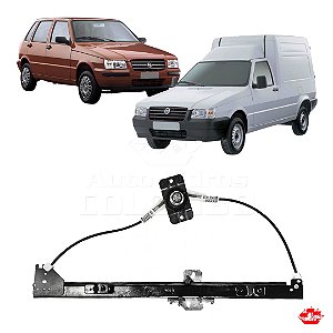 MAQ VIDRO MEC UNO/FIORINO DIANT LE ZINNI