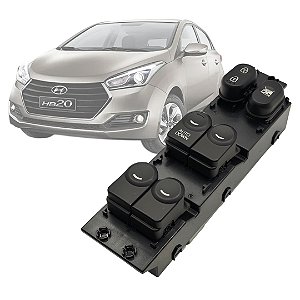 ACIONADOR HB20 12..19 QUADRUPLO 1 VIDRO INTELIGENTE