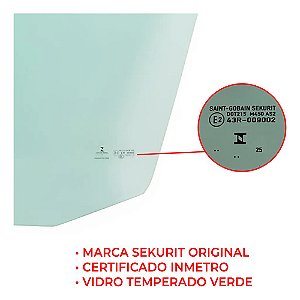 GOL GV VIDRO PTA TRAS LE VERDE SK