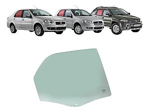 PALIO 4 PTA VIDRO PTA TRAS LD VERDE SK