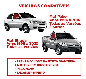 PALIO 2 PTA/STRADA VIDRO PTA LD VERDE SK