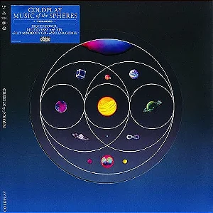 LP - Coldplay – Music Of The Spheres - Coloured - Inclui Higher Power, My Universe, & Let Somebody Go - Importado Alemanha- lacrado