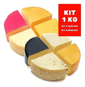 Kit 8 Queijos 1 Kg De Região Da Serra Da Canastra