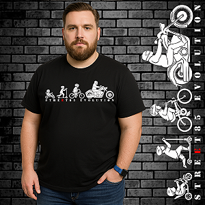 CAMISETA DE MOTO CUSTOM EVOLUTION