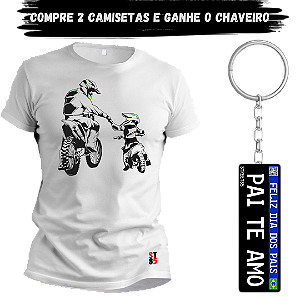 CAMISETA MOTOCROSS PAI E FILHO