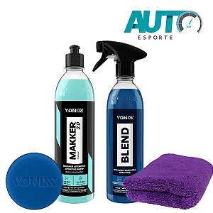 Kit Pintura Vonixx Autoesporte - Makker Blend Spray Aplicador Pano
