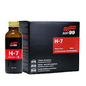 Vitrificador Profissional de Pintura H-7 50ml - Soft99