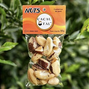KIT NUTS CASTANHAS DO PARÁ CACAU E TAL