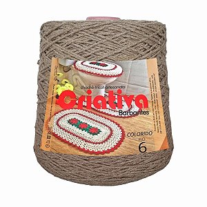 Barbante Criativa Caramelo 1Kg N.º 6