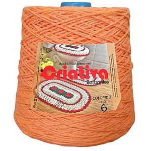 Barbante Criativa Cenoura 1Kg N.º 6