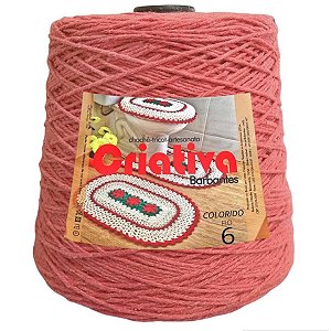 Barbante Criativa Goiaba 1Kg N.º 6
