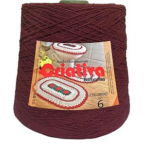Barbante Criativa Marsala 1Kg N.º 6