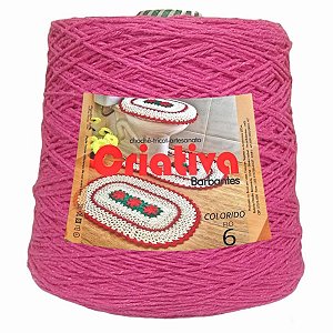 Barbante Criativa Pink 1Kg N.º 6